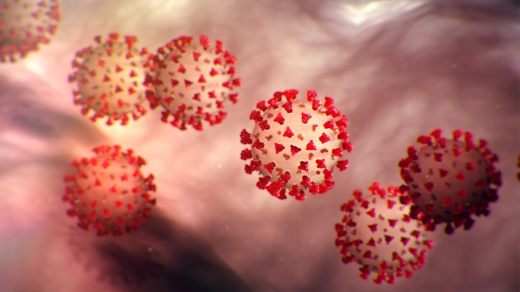 some red and white dots on a white background