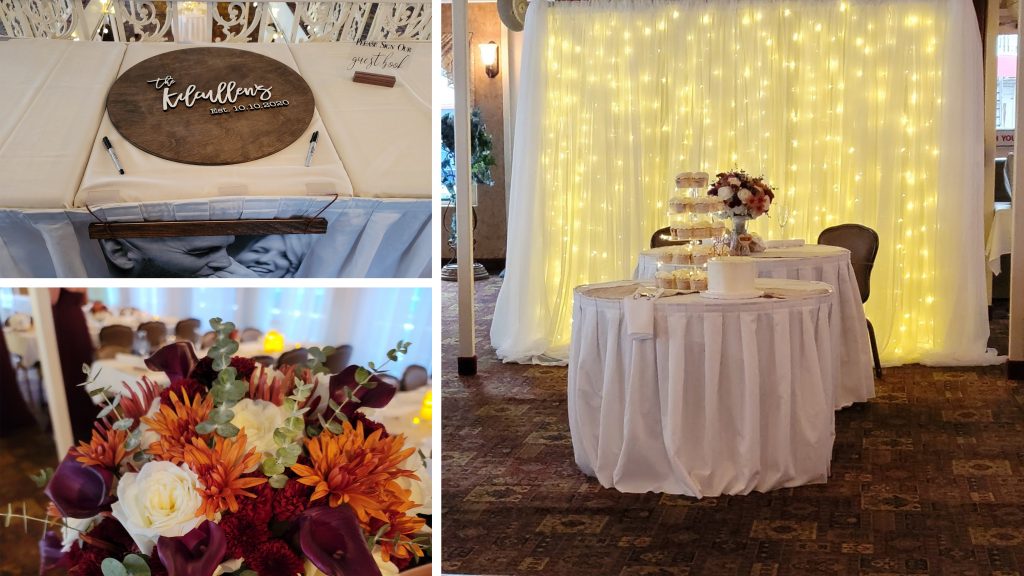 gateway clipper wedding decor