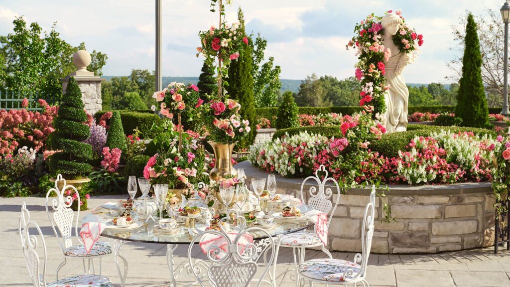 The Chateau Gardens at Nemacolin
